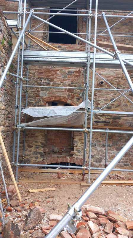Ponteggi e cantiere
