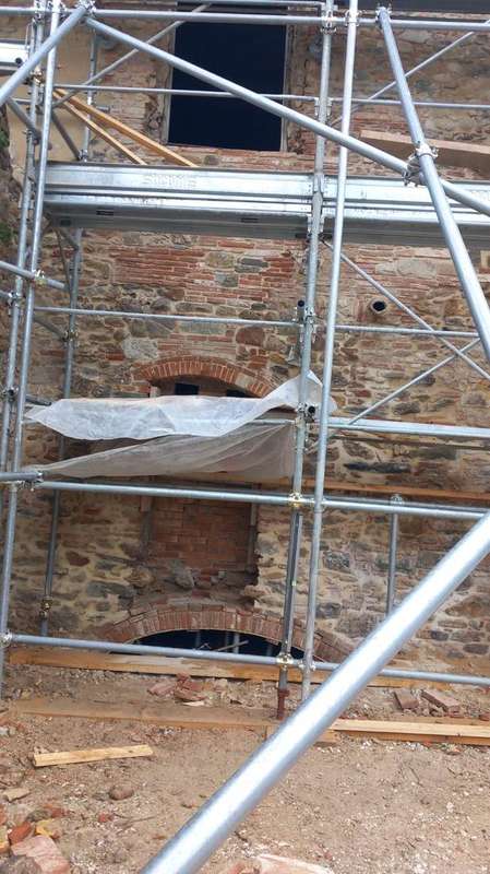 Ponteggi e cantiere